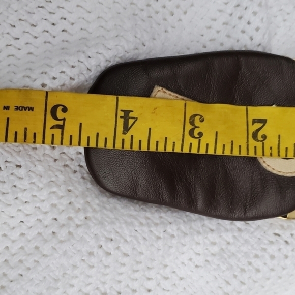 Vintage Kisslock leather‎ mini keyholder - Picture 5 of 6